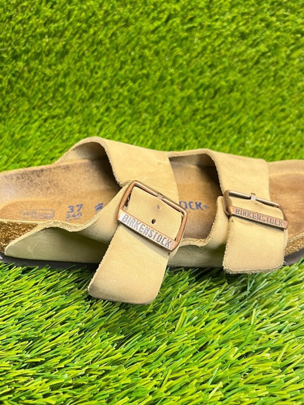 Birkenstock Arizona Womens Size 6 Brown Beach Walking Casual Slide Sandals